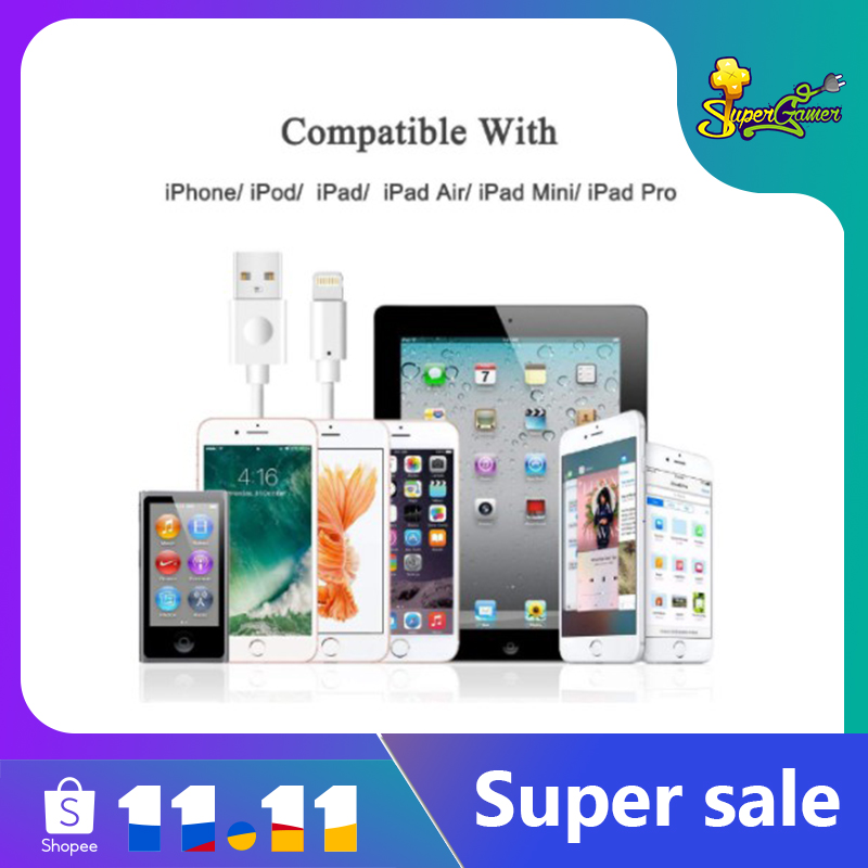 Cáp sạc nhanh chất lượng cao cho Iphone 6 6s 7 8 Plus Ipad