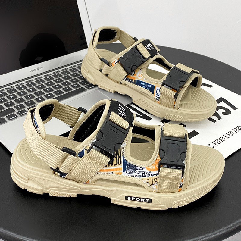 Dép xăng đan nam - Sandal nam Họa Tiết MM12 kiểu dáng thời trang