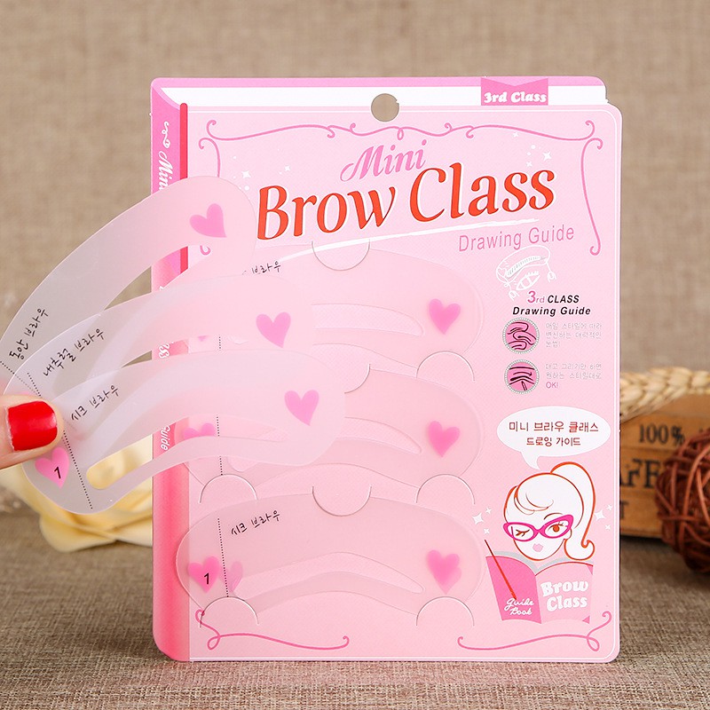 Khung kẻ mày ngang 3 kiểu Mini Brow Class