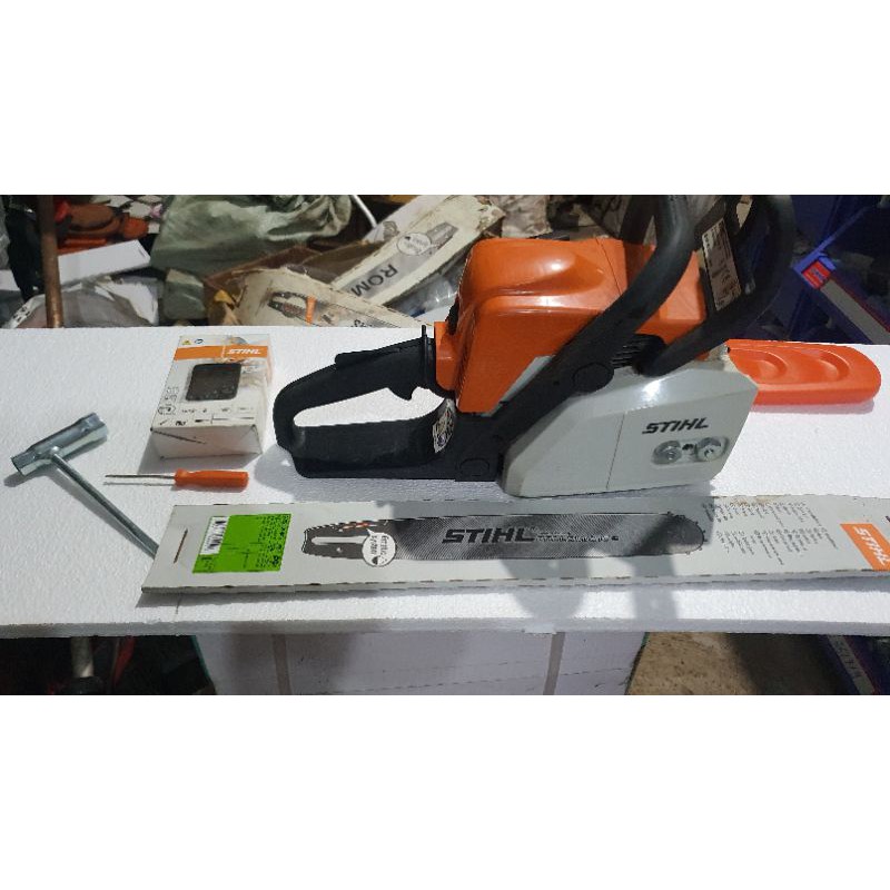 NCDH MÁY CƯA XÍCH || STIHL MS 180 || CHÍNH HÃNG || TRỌN BỘ LAM XÍCH 45CM