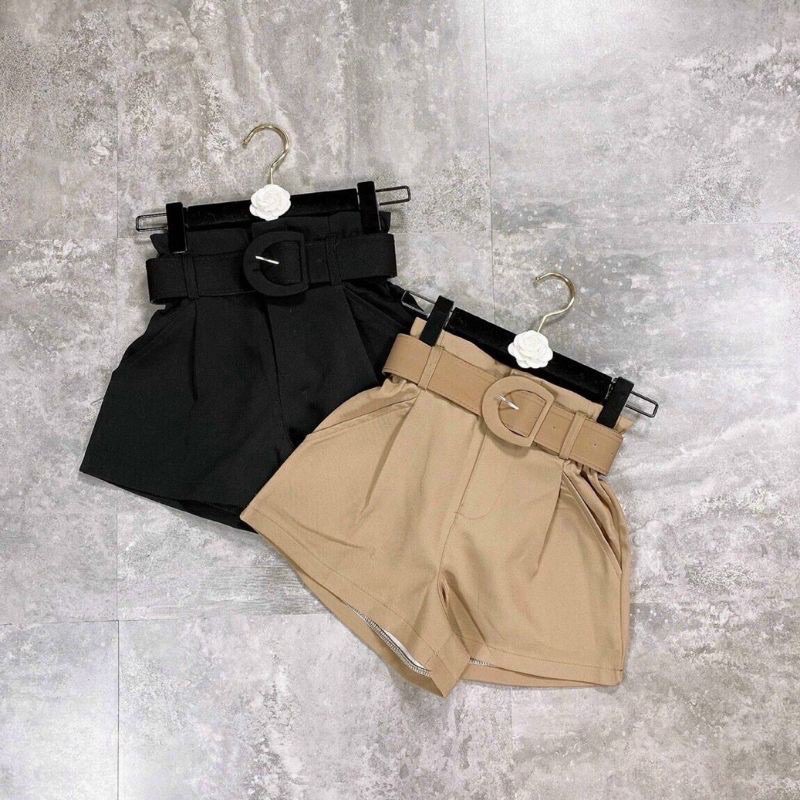 QUẦN SOOC KÈM ĐAI CHỮ D