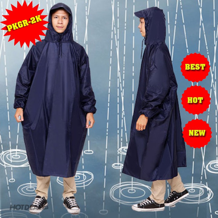 Áo Mưa Vải Dù Bít Kín Siêu Bền Chống Nước cao cấp