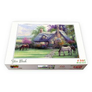 Tranh xếp hình 150 mảnh Minh Châu-Yên bình