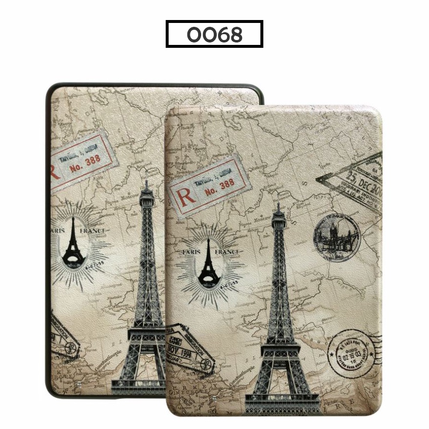 Bao Da Máy Đọc Sách Kindle Paperwhite 5 Mẫu Trơn In Hình - Phụ Kiện XaHa