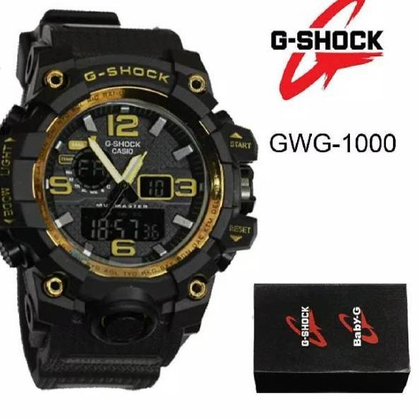 Đồng hồ nam GWG Dual Time Casio GWG1000 7.7