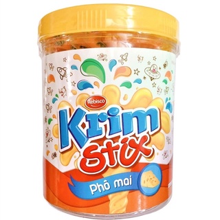 Hộp 100 cái x 4.5gr kẹo mềm krim stix vị phomai 450gr
