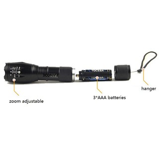 ĐÈN PIN SIÊU SÁNG ULTRA FIRE A100-XML T6
