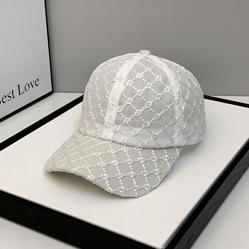 Mũ Lưỡi Trai Màu Trơn Thoáng Khí Thời Trang Xuân Hè Cho Nữ