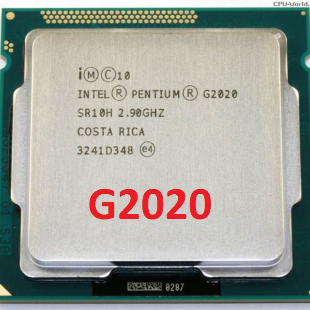 CPU intel G2010/2020 socket 1155 + Tặng keo tản nhiêt | WebRaoVat - webraovat.net.vn