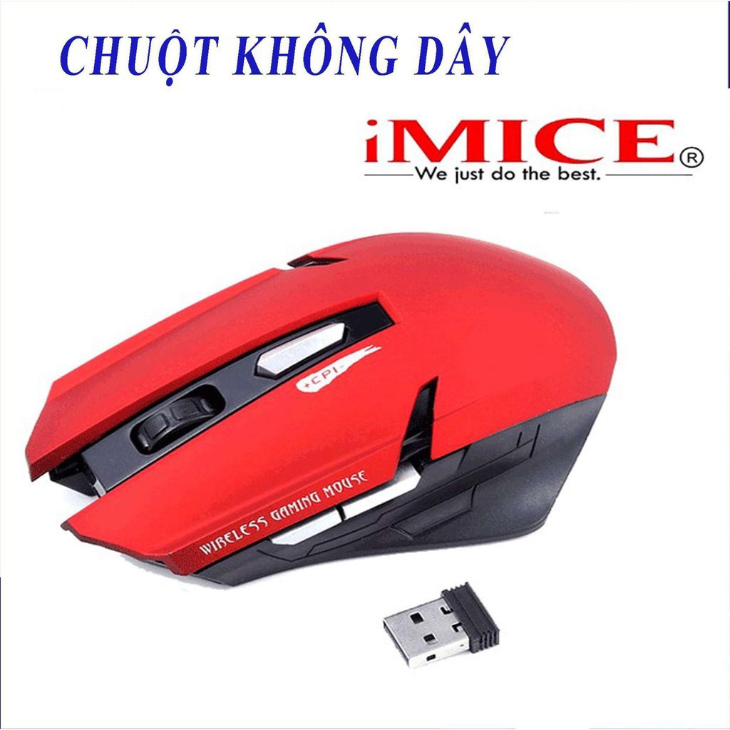 ✔️ Chuột chơi game không dây,Chuột không dây IMICE [MUA BAO NHIÊU TẶNG BẤY NHIÊU]