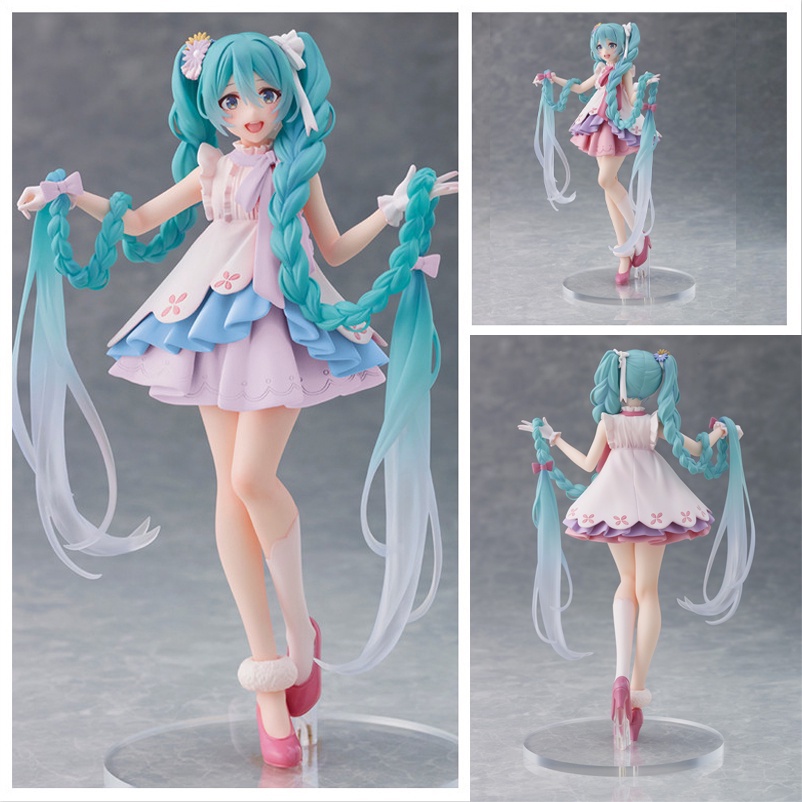 Mô Hình Nhân Vật Hatsune Miku Phiên Bản Quỷ Nhỏ Đáng Yêu Bằng PVC Làm Quà Tặng Sinh Nhật Cho Bé