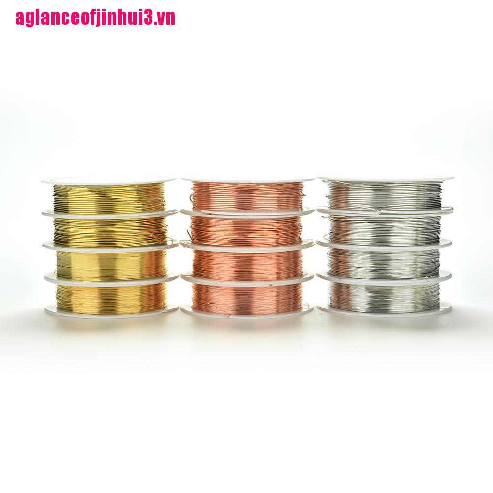 Cuộn Dây Đồng 0.3 / 0.4 / 0.6 / 0.8mm Dùng Làm Đồ Thủ Công