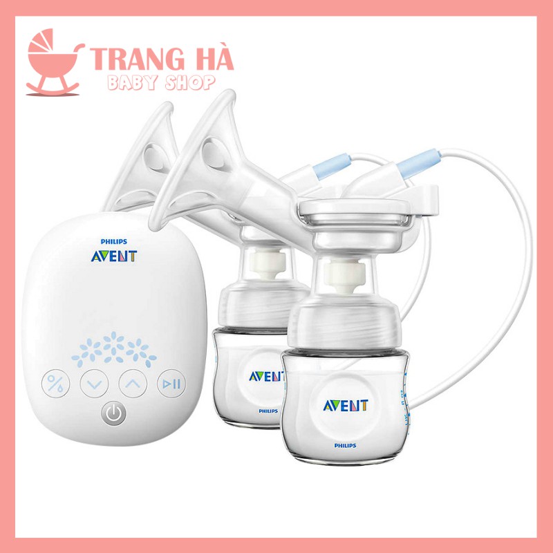 ⚡𝑺𝑯𝑶𝑷𝑬𝑬 𝑻𝑹𝑶̛̣ 𝑮𝑰𝑨́⚡ Máy hút sữa điện đôi  Philips Avent hoa tuyết bảo hành 2 năm