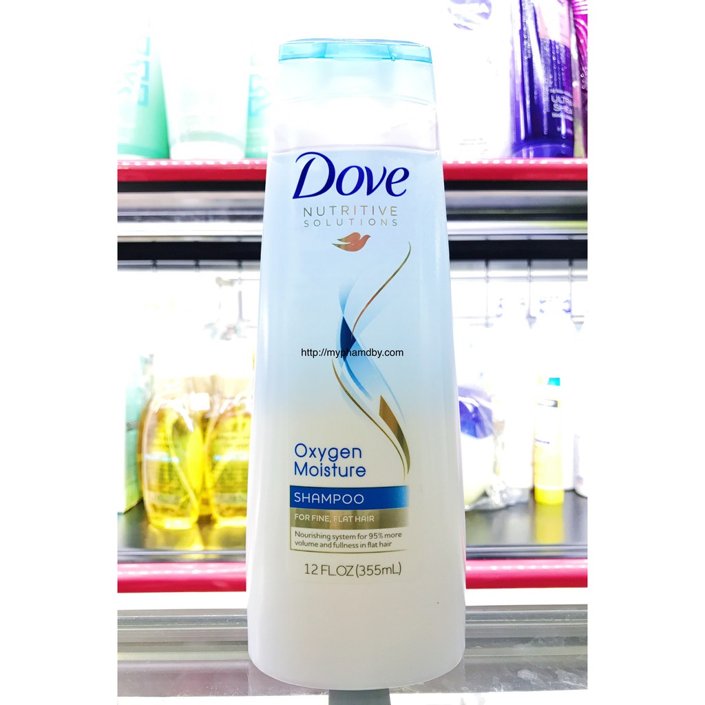 Dầu gội Dove Nutritive Solutions Oxygen Moisture 355 ml - 12 fl oz