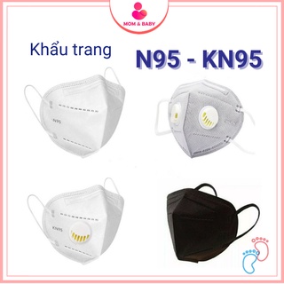 Khẩu trang n95 có van thở lọc bụi, khẩu trang kn95 3d mask, hm95