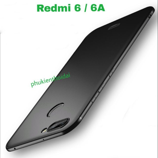 Ốp lưng Redmi 6 / 6A FREESHIP Từ 50k TPU siêu mỏng cao cấp