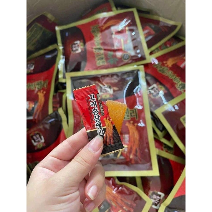 KẸO DẺO HỒNG SÂM HÀN QUỐC – KOREAN RED GINSENG JELLY