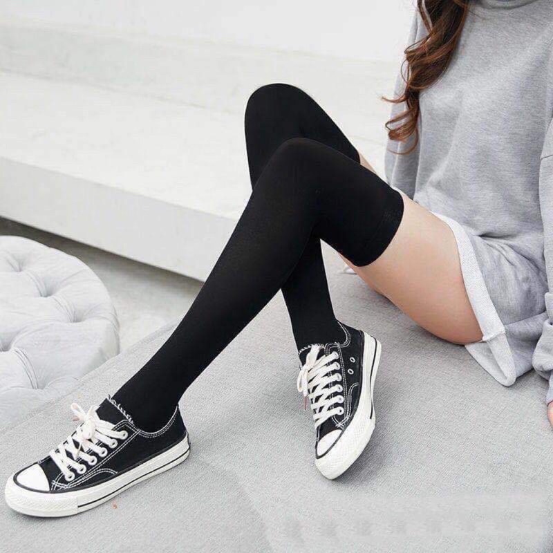 Tất đùi cao trên gối và dưới gối tuỳ chọn - Vớ cao giả boot