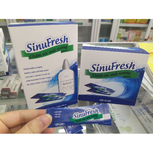 Muối rửa mũi Cát Linh SinuFresh