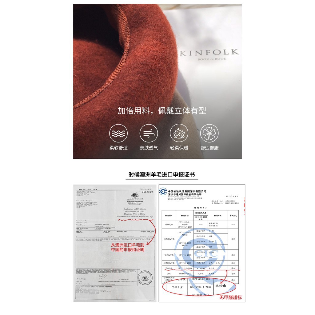 Mũ bê rê len thời trang Retro cho nữ