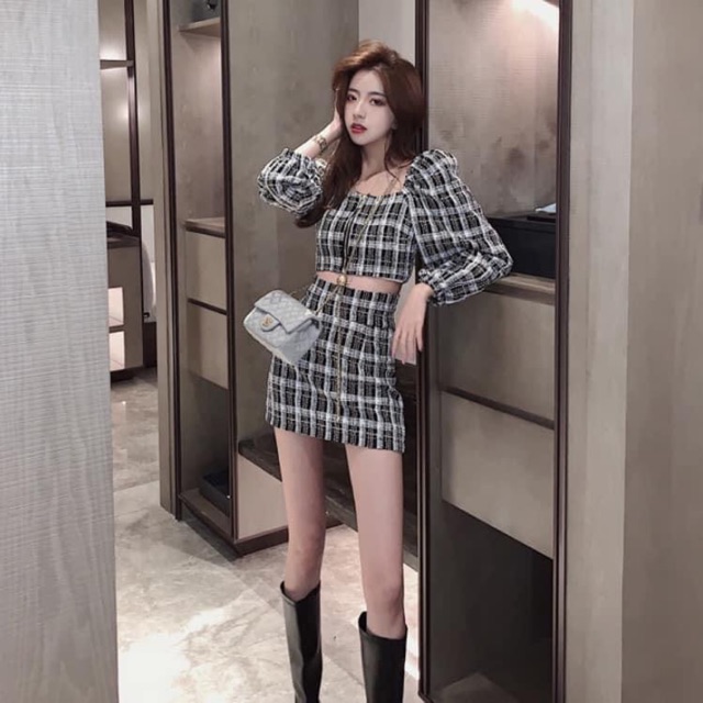 set váy dạ