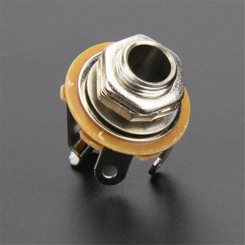 JONYE Set 10 Ổ Cắm Đầu Vào Micro 1 / 4 &quot;Chuyên Dụng Cho Đàn Guitar Điện