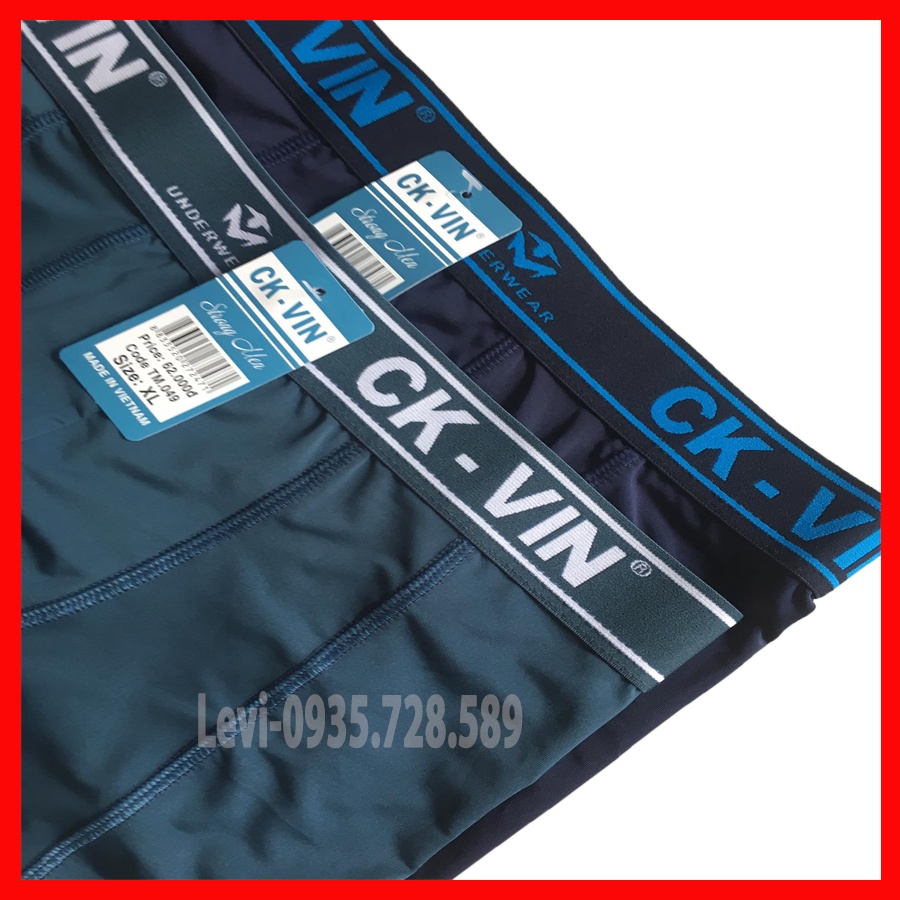[10 Cái] Combo 10 Quần sịp đùi  CK- VIN - Hàng Việt Nam Cao Cấp, Chất thun lạnh, co giãn 4 chiều, Kháng khuẩn