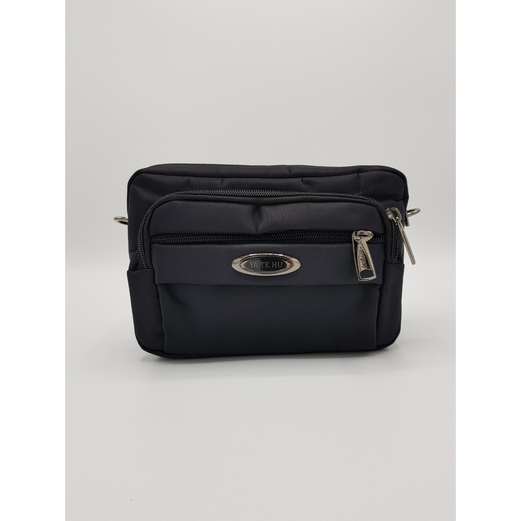 Túi đeo chéo/đeo hông vải dù khổ ngang size 19 hàng chất đẹp DC010208 (ảnh thật)