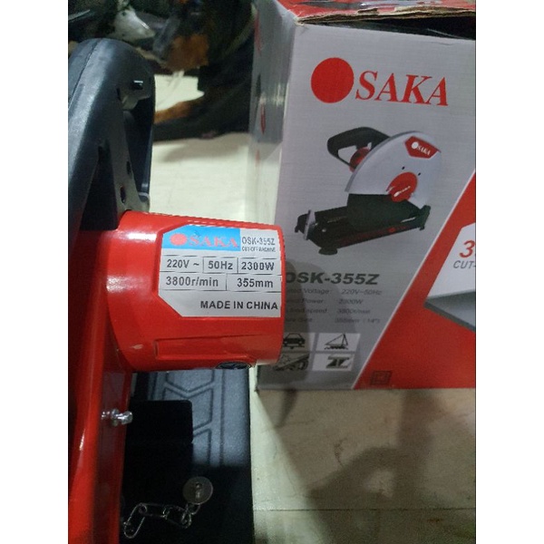 Máy Cắt Sắt OSAKA OSK-355Z_ Công Suất 2300W Tặng Đá Cắt