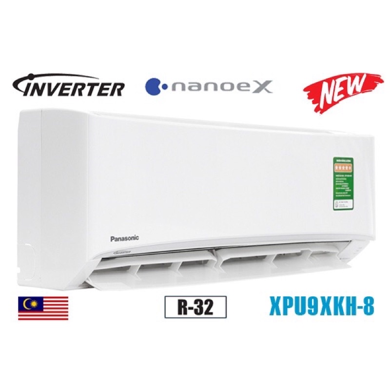 Điều Hoà Panasonic Inverter Tiết Kiệm Điện 9000BTU XPU9XKH-8 Lắp đặt khu vực Hà Tĩnh