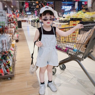 Set yếm cá tính bé gái