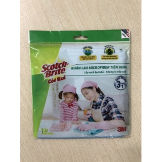 Scotch-Brite cót rai khăn lau microfiber tiện dụng