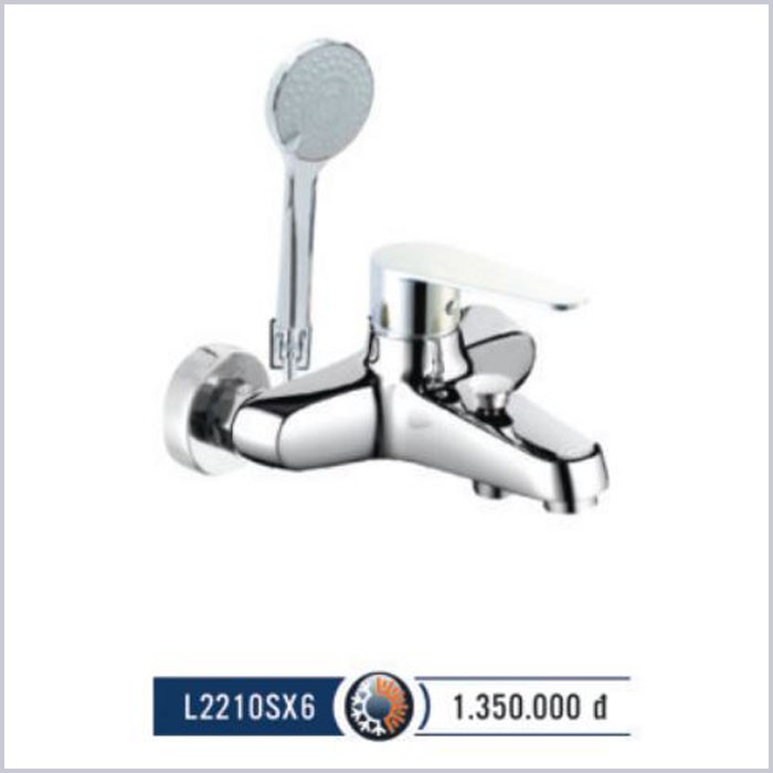 BỘ SEN TẮM NÓNG LẠNH LUXTA L2210SX6 (CHIẾT KHẤU 20%)