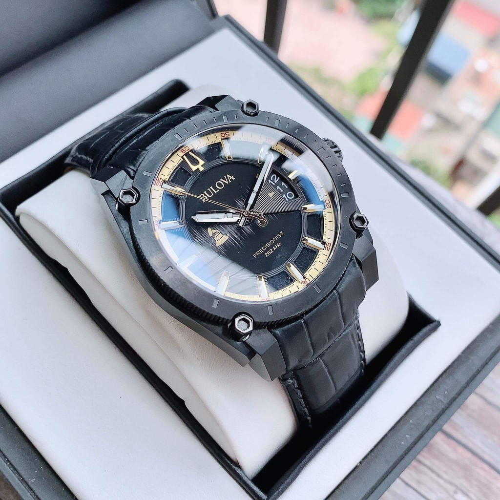 Đồng hồ nam Bulova Precisionist Men's Special Grammy Edition Quartz 46.5mm Watch 98B294
