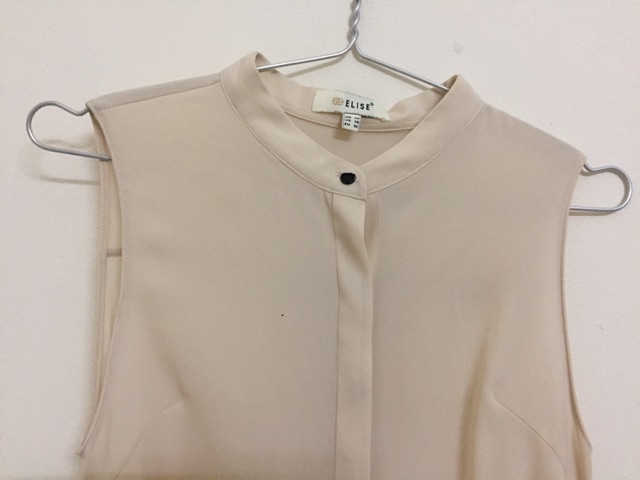 Thanh lý áo sơ mi Elise màu be