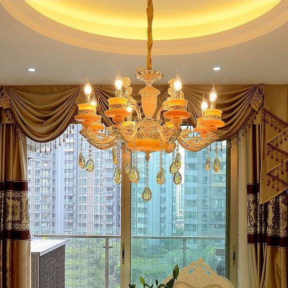 Đèn chùm MONSKY NIANS 8 tay hiện đại trang trí nội thất cao cấp, sang trọng.