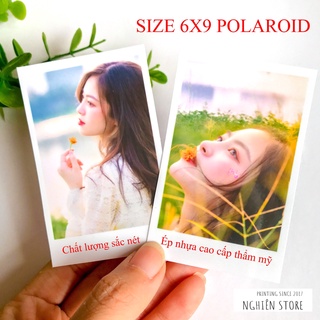 [FREE SHIP] In Ảnh 6x9 Polaroid Chất Lượng Sắc Nét Ép Nhựa Cao Cấp Thẩm Mỹ