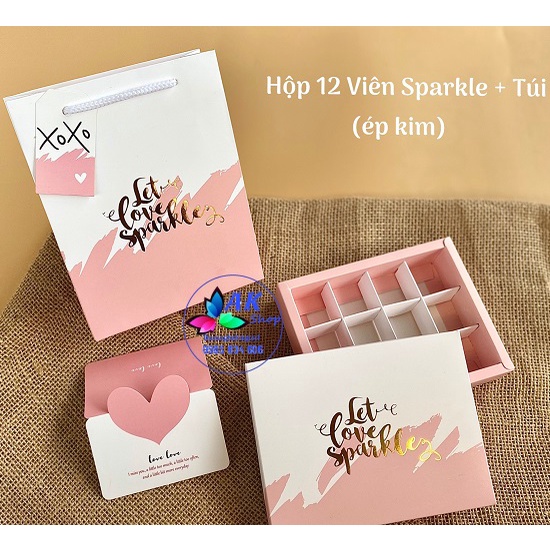 HỘP SOCOLA VALENTINE 12 VIÊN / 2122.110
