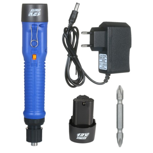 Tua vít điện 2x1500mah 12v 6.35mm sữa chữa tháo lắp máy tính, tivi, laptop, điện thoại, linh kiện dễ sử dụng, cao cấp
