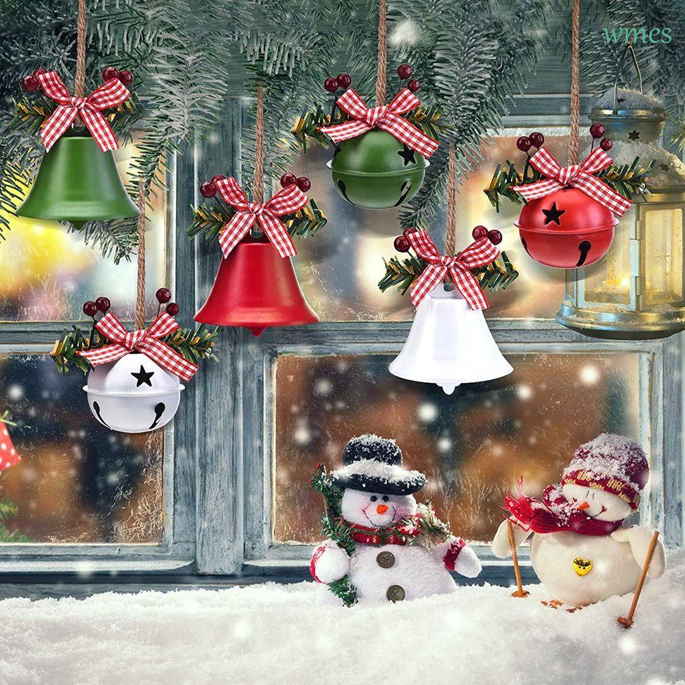 1 chuông treo trang trí cây thông Noel dễ thương