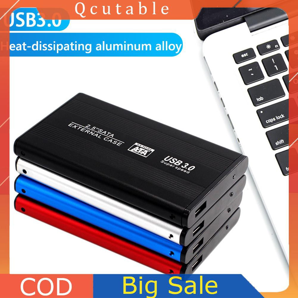 2.5 inch SATA to USB 3.0 Aluminum External HDD SSD Enclosure Tool Free