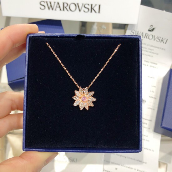 Dây chuyền vòng đeo cổ SWAROVSKI hoa mai