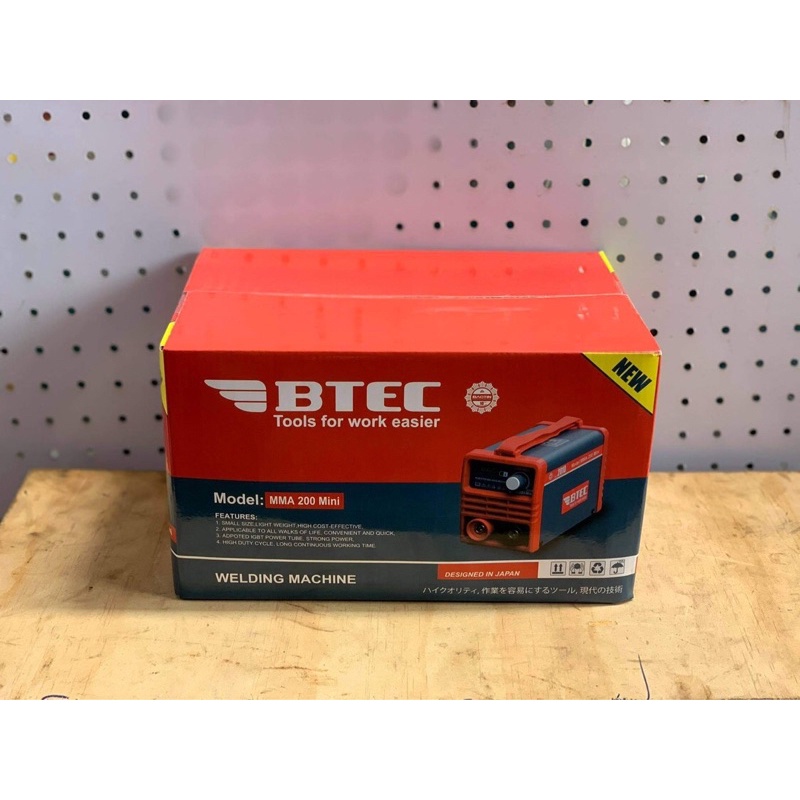 Máy hàn que BTEC MMA-200 - Thiết bị hàn hồ quang tay inverter