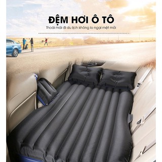 Giường Hơi Ô Tô Chất Liệu Vải Dù Cao Cấp - Đệm Ô Tô Thiết Kế Mới Hiện Đại