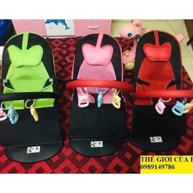 Ghế rung đa chức nặng tặng kèm đồ chơi