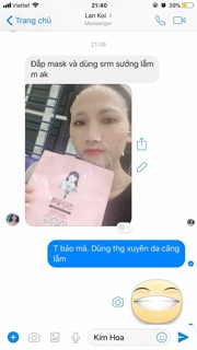 Mặt nạ căng bóng da 10mask