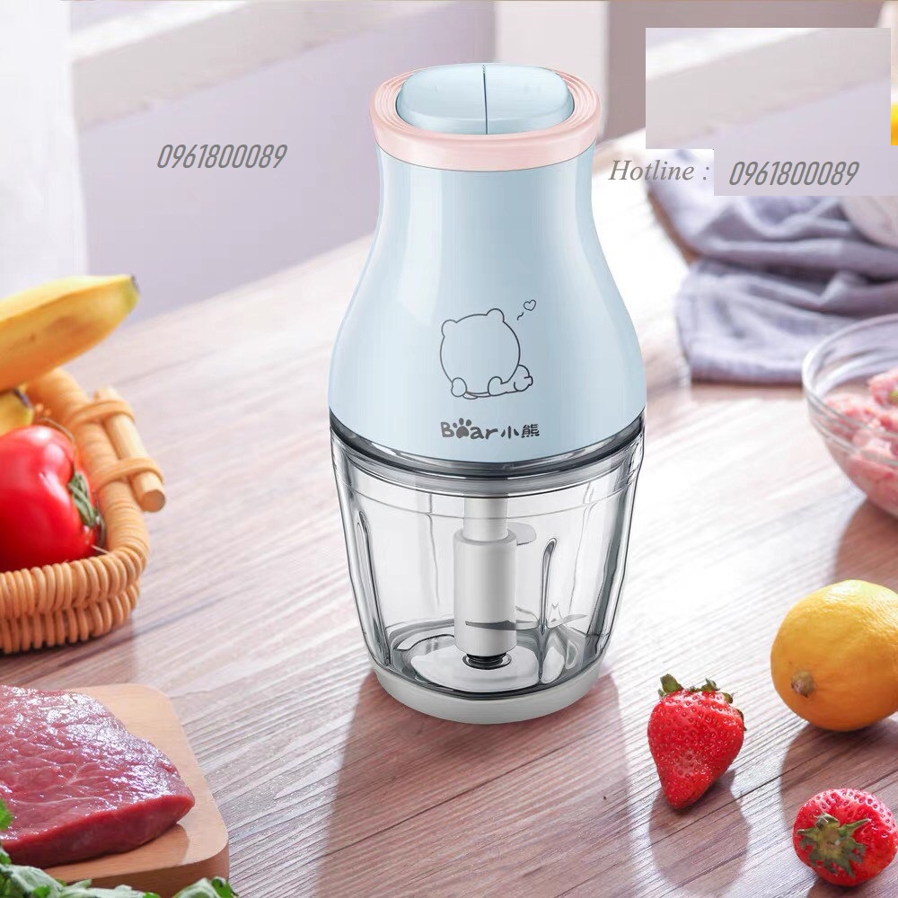 Máy xay cầm tay mini đa năng BEAR QSJ-B02Y5 cối thủy tinh 0,6L