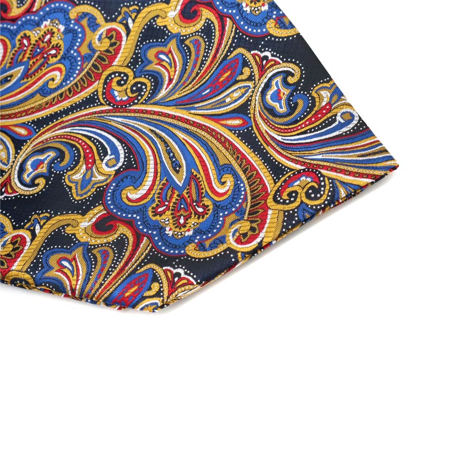 Bộ Khăn Tay Lụa Vuông Vintage Sang Trọng Cho Nam