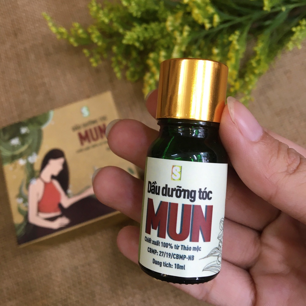 Dầu dưỡng tóc MUN Green Farm món quà giữ ẩm dưỡng tóc mềm mượt cho người thương