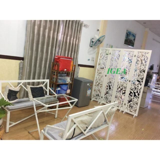 Bình Phong Cúc Rộng 40( giá bán trên 1 cánh kèm chân) chắn phòng hiện đại 2020- IG473 | BigBuy360 - bigbuy360.vn